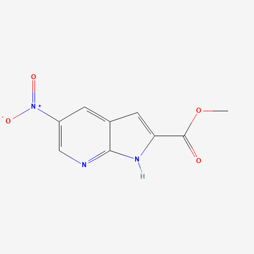 methyl 5-nitro-1H-pyrrolo[2,3-b]pyridine-2-carboxylate (CAS: 952182-17-1) - Related Chemical Product
