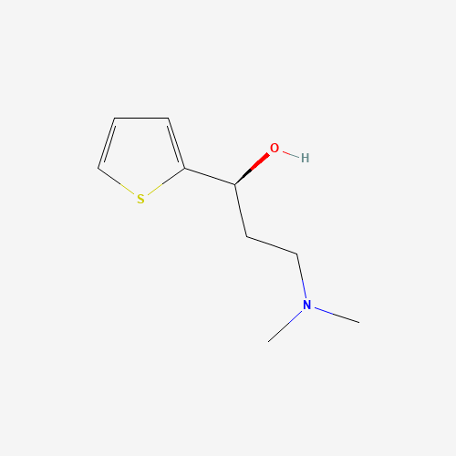 (S)-(-)-N,N-Dimethyl-3-hydroxy-3-(2-thienyl)propanamine (CAS: 132335-44-5) - Related Chemical Product
