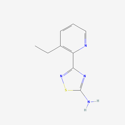 3-(3-ethylpyridin-2-yl)-1,2,4-thiadiazol-5-amine (CAS: 1103426-73-8) - Related Chemical Product