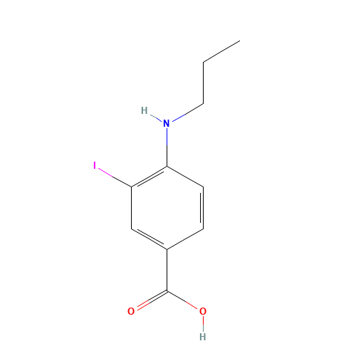 3-iodo-4-(propylamino)benzoic acid (CAS: 1131588-10-7) - Related Chemical Product