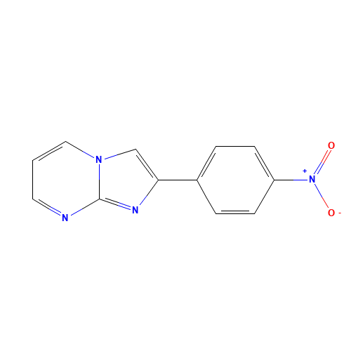 2-(4-NITRO-PHENYL)-IMIDAZO[1,2-A]PYRIMIDINE (CAS: 28266-96-8) - Related Chemical Product