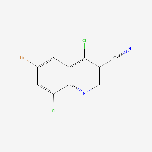 6-BROMO-4,8-DICHLORO-QUINOLINE-3-CARBONITRILE (CAS: 886362-77-2) - Related Chemical Product