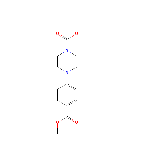 1-Boc-4-(4-methoxycarbonylphenyl)piperazine (CAS: 158985-36-5) - Related Chemical Product