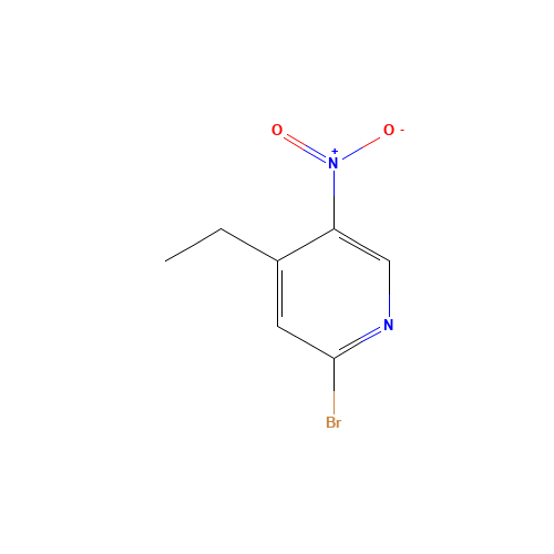 2-bromo-4-ethyl-5-nitropyridine (CAS: 929617-28-7) - Related Chemical Product