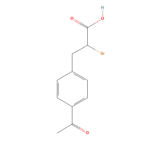 4-Acetyl-alfa-bromohydrocinnamicacid (CAS: 18910-19-5) - Related Chemical Product