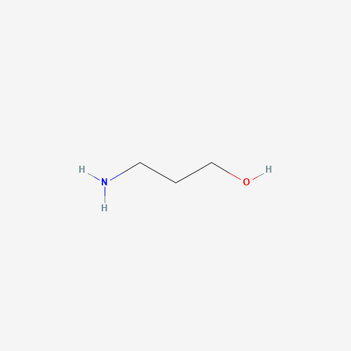 3-Aminopropanol (CAS: 156-87-6) - Chemical Structure and Molecular Formula 