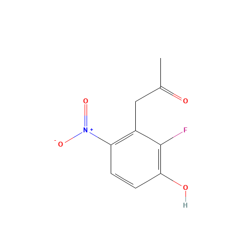 1-(2-fluoro-3-hydroxy-6-nitrophenyl)propan-2-one (CAS: 649736-31-2) - Related Chemical Product