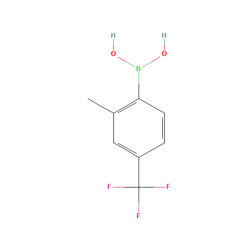 2-Methyl-4-(trifluoromethyl)phenylboronic acid (CAS: 957034-45-6) - Related Chemical Product