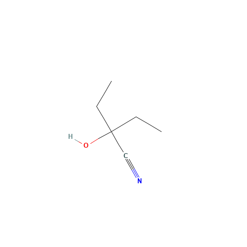 2-ethyl-2-hydroxybutyronitrile (CAS: 34451-66-6) - Related Chemical Product