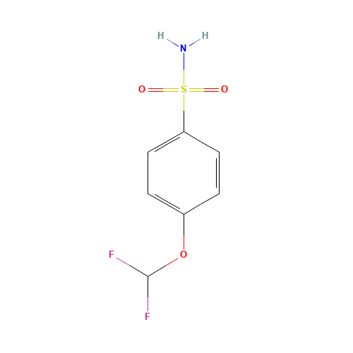 4-(DIFLUOROMETHOXY)BENZENESULFONAMIDE (CAS: 874781-09-6) - Related Chemical Product
