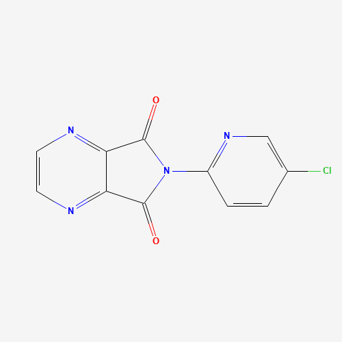 6-(5-Chloro-2-pyridyl)-5H-pyrrolo[3,4-b]pyrazine-5,7(6H)-dione (CAS: 43200-82-4) - Related Chemical Product