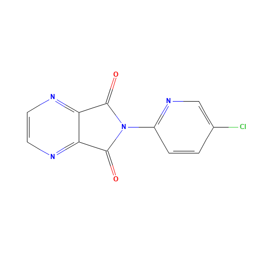 6-(5-Chloro-2-pyridyl)-5H-pyrrolo[3,4-b]pyrazine-5,7(6H)-dione (CAS: 43200-82-4) - Related Chemical Product