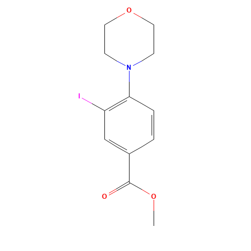 methyl 3-iodo-4-morpholinobenzoate (CAS: 1131614-73-7) - Related Chemical Product