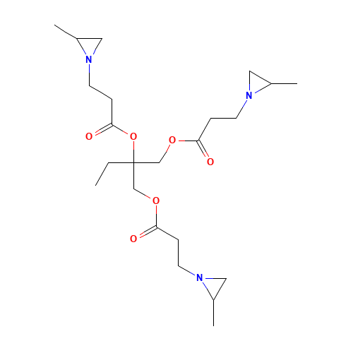Trimethylolpropane tris(2-methyl-1-aziridinepropionate) (CAS: 64265-57-2) - Related Chemical Product