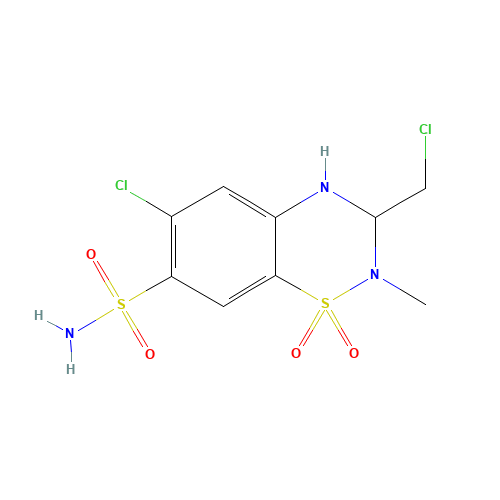 Methyclothiazide (CAS: 135-07-9) - Related Chemical Product