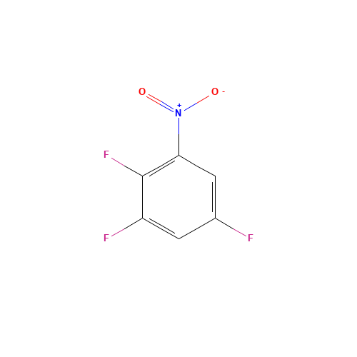 1,2,5-trifluoro-3-nitrobenzene (CAS: 66684-57-9) - Chemical Structure and Molecular Formula 
