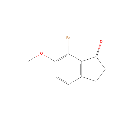 7-bromo-6-methoxy-2,3-dihydro-1H-inden-1-one (CAS: 892152-26-0) - Related Chemical Product