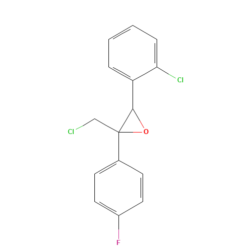 Z-3-Chloro-1-(2-chlorophenyl)-2-(4-fluorophenyl)-oxirane (CAS: 133024-33-6) - Related Chemical Product