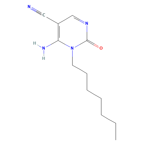 3-n-Heptyl-5-cyanocytosine (CAS: 53608-90-5) - Related Chemical Product