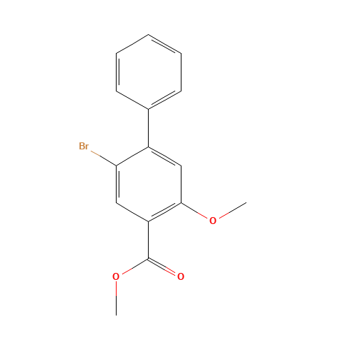 methyl 2-bromo-5-methoxybiphenyl-4-carboxylate (CAS: 1131587-95-5) - Related Chemical Product