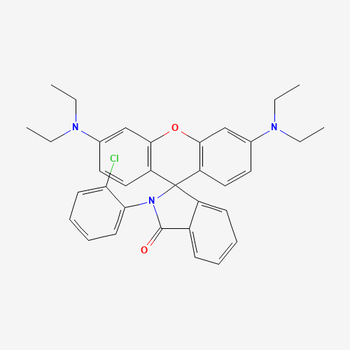 2-(2-chlorophenyl)-3',6'-bis(diethylamino)spiro[1H-isoindole-1,9'-[9H]xanthene]-3(2H)-one (CAS: 51750-84-6) - Related Chemical Product
