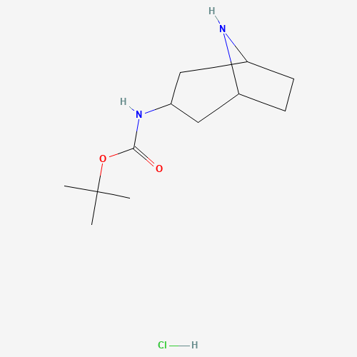 Tert-Butyl(1R,3R,5S)-8-azabicyclo[3.2.1]octan-3-ylcarbamatehydrochloride (CAS: 403479-18-5) - Related Chemical Product