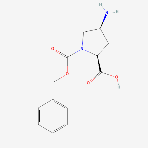 (2S,4S)-1-CBZ-4-AMINO PYRROLIDINE-2-CARBOXYLIC ACID (CAS: 281666-43-1) - Related Chemical Product