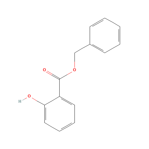 Benzyl salicylate (CAS: 118-58-1) - Chemical Structure and Molecular Formula 