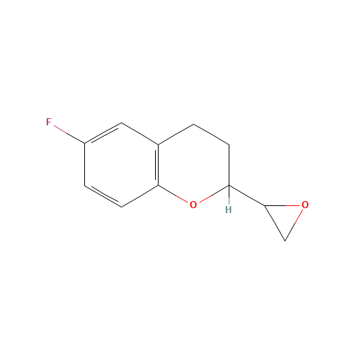 6-Fluoro-3,4-dihydro-2-oxiranyl-2H-1-benzopyran (CAS: 99199-90-3) - Related Chemical Product