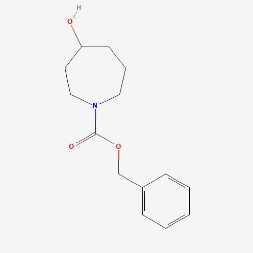 1H-AZEPINE-1-CARBOXYLIC ACID,HEXAHYDRO-4-HYDROXY-,PHENYLMETHYL ESTER (CAS: 648418-25-1) - Related Chemical Product