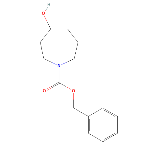 1H-AZEPINE-1-CARBOXYLIC ACID,HEXAHYDRO-4-HYDROXY-,PHENYLMETHYL ESTER (CAS: 648418-25-1) - Related Chemical Product