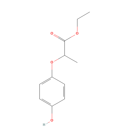 Ethyl ( R )-(+)-2-(4-Hydroxyphenoxy)-propanoate (CAS: 104773-70-8) - Related Chemical Product