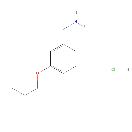(3-isobutoxyphenyl)methanamine hydrochloride (CAS: 37806-39-6) - Related Chemical Product