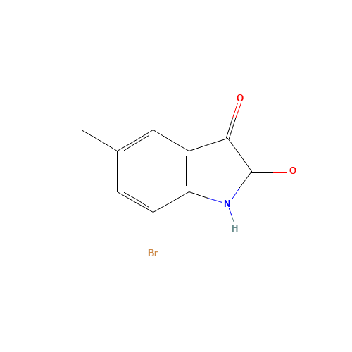 7-BROMO-5-METHYL-1H-INDOLE-2,3-DIONE (CAS: 108938-16-5) - Related Chemical Product