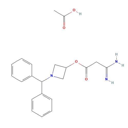 3-Amino-3-iminopropanoic acid 1-(diphenylmethyl)-3-azetidinyl ester acetate (CAS: 170749-59-4) - Related Chemical Product
