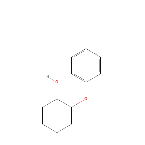 2-(4-TERT-BUTYLPHENOXY)CYCLOHEXANOL (CAS: 1942-71-8) - Related Chemical Product