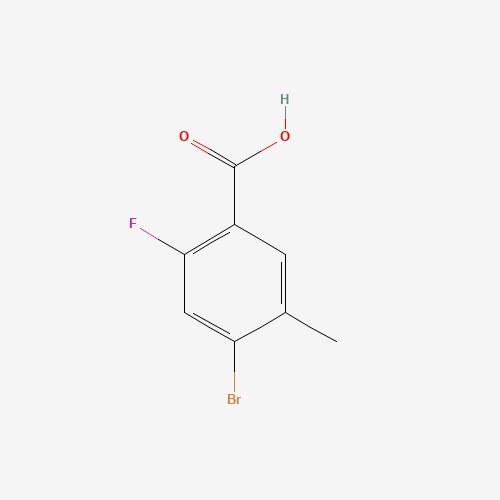 4-BROMO-2-FLUORO-5-METHYLBENZOIC ACID (CAS: 415965-24-1) - Related Chemical Product