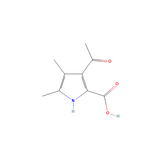 4-ACETYL-3,5-DIMETHYL-1H-PYRROLE-2-CARBOXYLIC ACID (CAS: 2386-33-6) - Related Chemical Product
