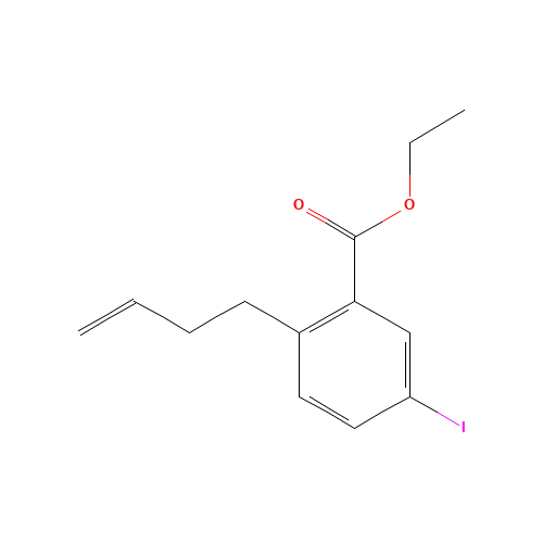 ethyl 2-(but-3-enyl)-5-iodobenzoate (CAS: 1131587-19-3) - Related Chemical Product