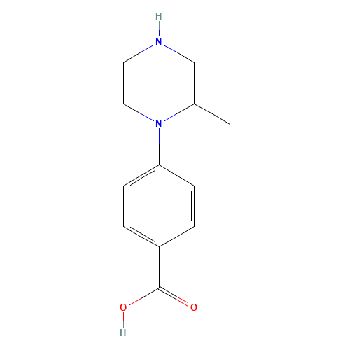 1-(4-carboxyphenyl)-2-methyl piperazine (CAS: 1131623-00-1) - Related Chemical Product