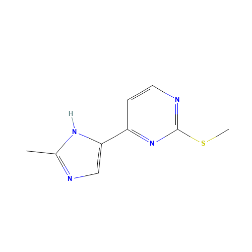 4-(2-methyl-1H-imidazol-4-yl)-2-(methylthio)pyrimidine (CAS: 1184920-27-1) - Related Chemical Product