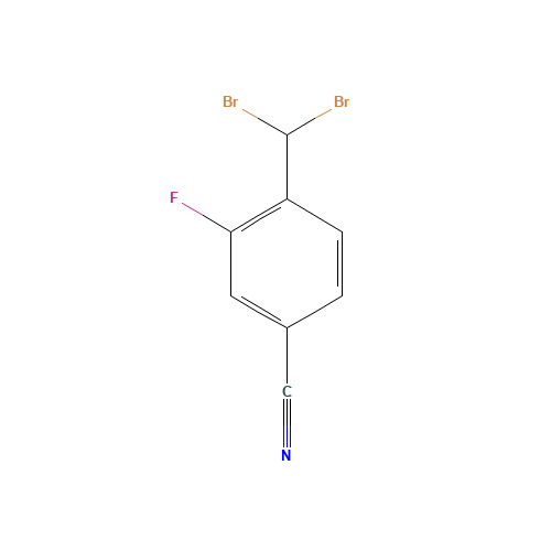 4-(dibromomethyl)-3-fluorobenzonitrile (CAS: 1146699-62-8) - Related Chemical Product