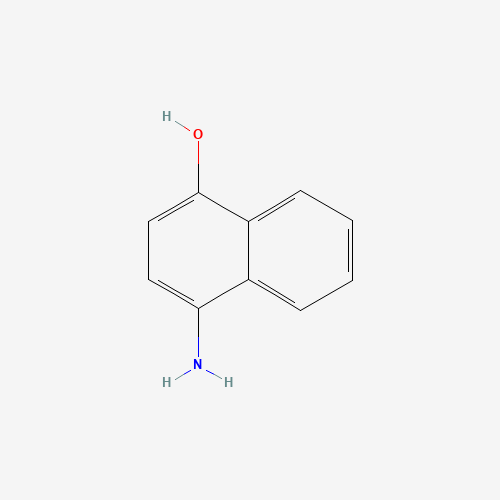 4-amino-1-naphthol (CAS: 2834-90-4) - Chemical Structure and Molecular Formula 