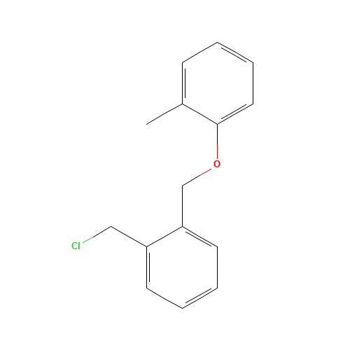 2-(2-Methylphenoxymethyl)benzyl chloride (CAS: 156489-68-8) - Related Chemical Product