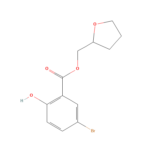 (tetrahydrofuran-2-yl)methyl 5-bromo-2-hydroxybenzoate (CAS: 1131587-68-2) - Related Chemical Product