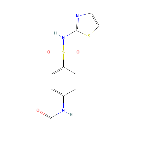 4'-(thiazol-2-ylsulphamoyl)acetanilide (CAS: 127-76-4) - Related Chemical Product