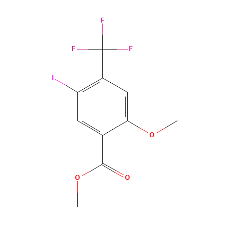methyl 5-iodo-2-methoxy-4-(trifluoromethyl)benzoate (CAS: 1131587-55-7) - Related Chemical Product