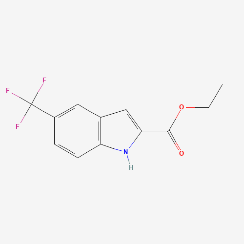 5-(TRIFLUOROMETHYL)INDOLE-2-CARBOXYLIC ACID ETHYL ESTER (CAS: 201929-84-2) - Related Chemical Product