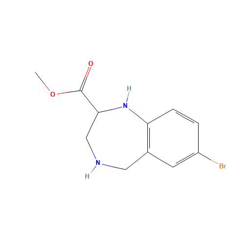 7-BROMO-2,3,4,5-TETRAHYDRO-1H-BENZO[E][1,4]DIAZEPINE-2-CARBOXYLIC ACID METHYL ESTER (CAS: 672309-91-0) - Related Chemical Product