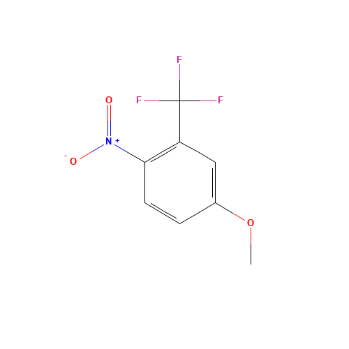 4-METHOXY-1-NITRO-2-TRIFLUOROMETHYL-BENZENE (CAS: 344-39-8) - Related Chemical Product